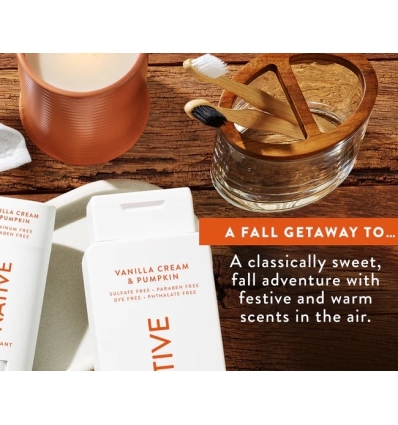 (Vanilla Cream & Pumpkin) Deodorant