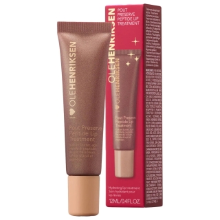 (Cocoa Creme Glimmer) Pout Preserve Hydrating Peptide Lip