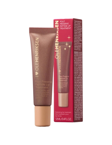 (Cocoa Creme Glimmer) Pout Preserve Hydrating Peptide Lip (Cocoa Creme Glimmer) Pout Preserve Hydrating Peptide Lip
