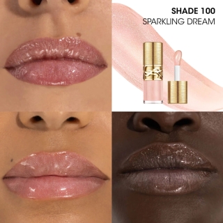 *SOBRE PEDIDO* (100 Sparkling Dream) YSL Loveshine Plumping Lip Oil Gloss 2