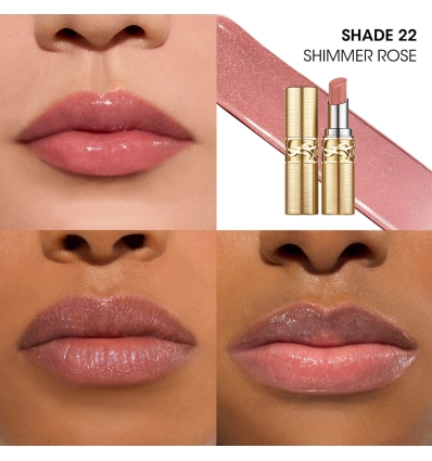 *SOBRE PEDIDO* (22 Shimmer Rose) Candy Glaze Lip Gloss Stick