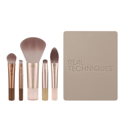 *SOBRE PEDIDO* New Nudes 2.0 On-The-Glow Mini Brush Set + Mirrored Compact
