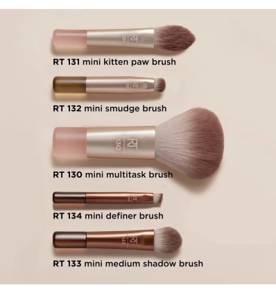 *SOBRE PEDIDO* New Nudes 2.0 On-The-Glow Mini Brush Set + Mirrored Compact