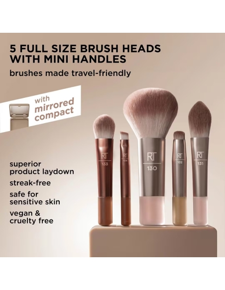 *SOBRE PEDIDO* New Nudes 2.0 On-The-Glow Mini Brush Set + Mirrored Compact *SOBRE PEDIDO* New Nudes 2.0 On-The-Glow Mini Brush Set + Mirrored Compact