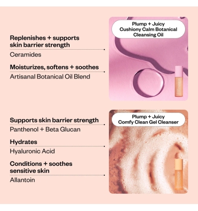 Mini Plump + Juicy Double Cleansing System