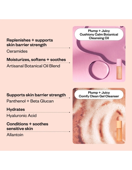 Mini Plump + Juicy Double Cleansing System Mini Plump + Juicy Double Cleansing System