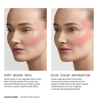 *SOBRE PEDIDO* (Fleurever Rose) Mini Divine Cream Blush: Legendary Glow Color Balm Duo