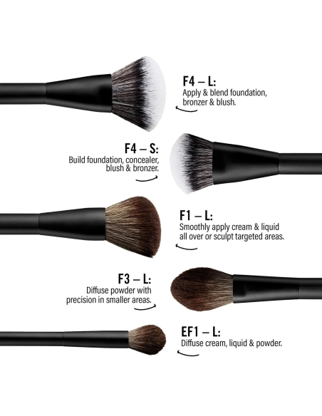 *SOBRE PEDIDO* Mario's Essential Cosmetic Brush Set *SOBRE PEDIDO* Mario's Essential Cosmetic Brush Set