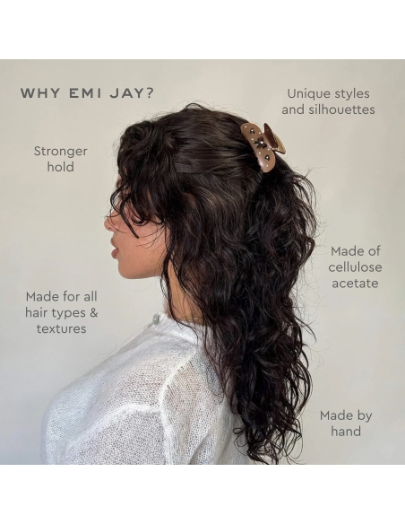 *SOBRE PEDIDO* Sweetheart Hair Claw Clip in Cocoa Cashmere *SOBRE PEDIDO* Sweetheart Hair Claw Clip in Cocoa Cashmere