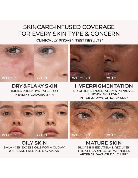 *SOBRE PEDIDO* (N4) Hy-Glam Foundation *SOBRE PEDIDO* (N4) Hy-Glam Foundation