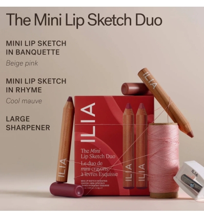 Mini Lip Sketch Duo - Lipstick + Lip Liner Set