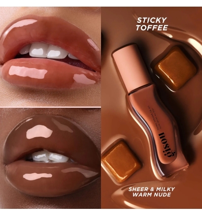 *SOBRE PEDIDO* (Sticky Toffee) Honey Infused Hydrating Lip Oil