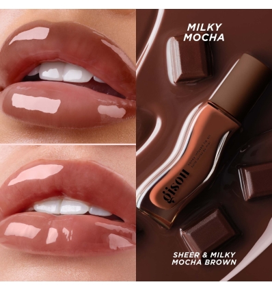 *SOBRE PEDIDO* (Milky Mocha) Honey Infused Hydrating Lip Oil