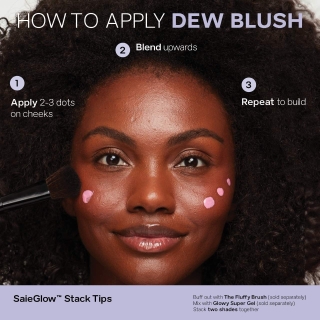 *SOBRE PEDIDO* (Cherie) Dew Blush Liquid Cheek Blush 2