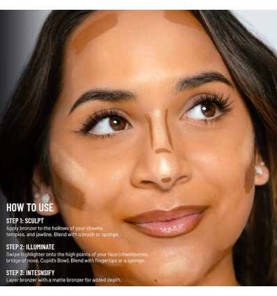 (Harmony/Brave) Mini In My Light Bronzer and Highlighter 2-Piece Set