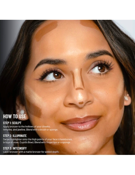 (Harmony/Brave) Mini In My Light Bronzer and Highlighter 2-Piece Set