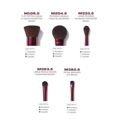 *SOBRE PEDIDO* Rebellious 6-Piece Brush & Tool Set