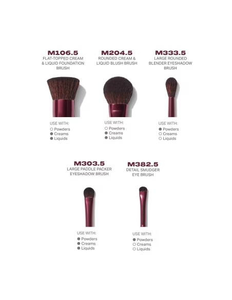 *SOBRE PEDIDO* Rebellious 6-Piece Brush & Tool Set *SOBRE PEDIDO* Rebellious 6-Piece Brush & Tool Set