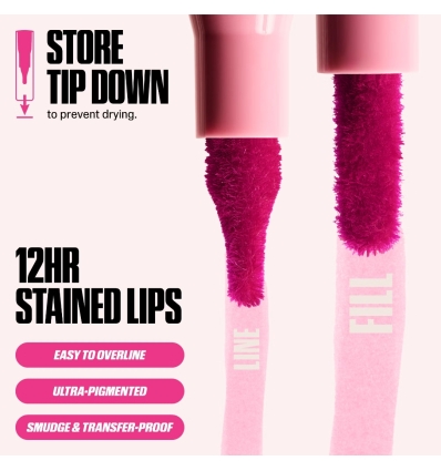 *SOBRE PEDIDO* (Toasty Brown) Lip Contour Lip Stain for 12-Hour Wear