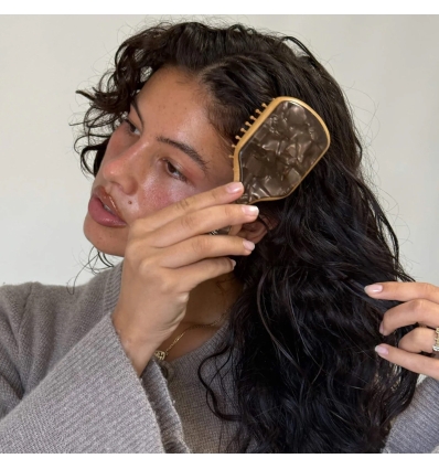 *SOBRE PEDIDO* Mini Paddle Hair Brush in Toasted Sugar