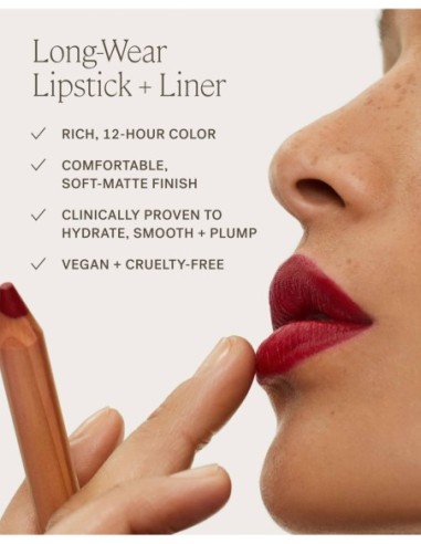 *SOBRE PEDIDO* (Case Study) Lip Sketch Hydrating Lipstick + Lip Liner Crayon