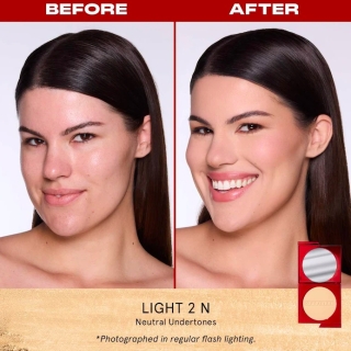 *SOBRE PEDIDO* (Light 2 N) Turn Up The Base Versatile Powder Foundation 2