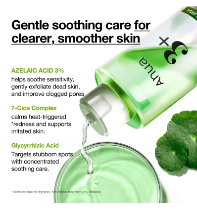Anua - Azelaic 3 Cica Skin Clarifying Toner