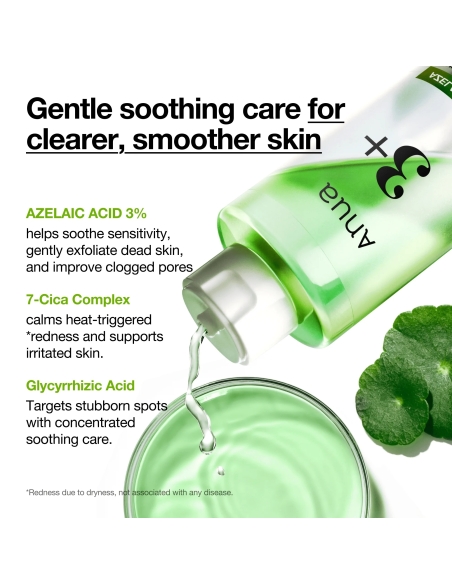 Anua - Azelaic 3 Cica Skin Clarifying Toner Anua - Azelaic 3 Cica Skin Clarifying Toner