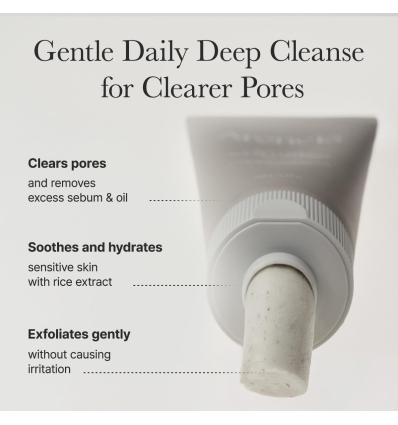 Arencia - Rice + LHA Pore Control Rice Cake Cleanser