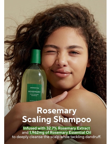 Aromatica - Rosemary Scalp Scaling Shampoo Aromatica - Rosemary Scalp Scaling Shampoo