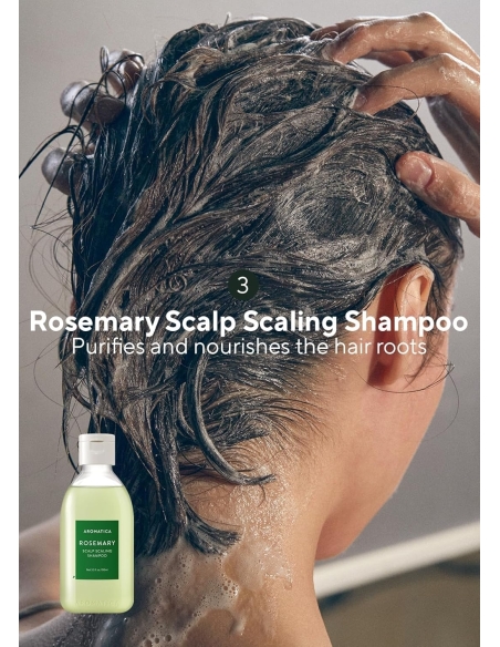 Aromatica - Rosemary Scalp Scaling Trial Kit Aromatica - Rosemary Scalp Scaling Trial Kit