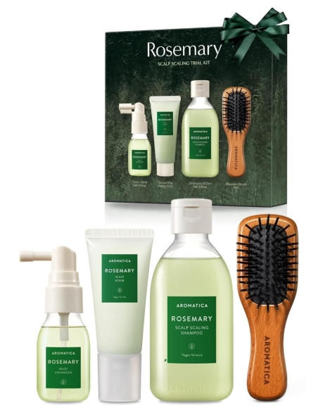 Aromatica - Rosemary Scalp Scaling Trial Kit Aromatica - Rosemary Scalp Scaling Trial Kit