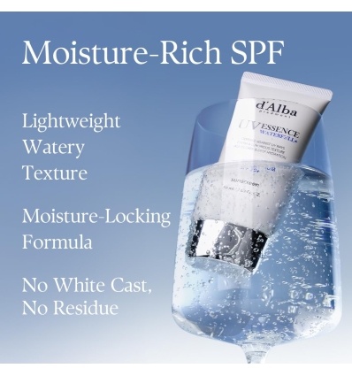 D alba - White Truffle Waterfull Essence Sunscreen SPF 50+