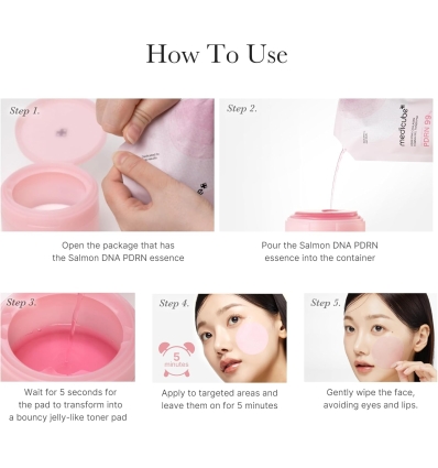 Medicube - PDRN Pink Collagen Gel Toner Pad