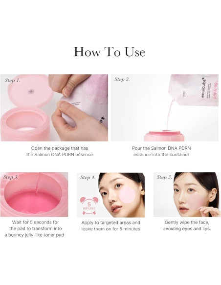Medicube - PDRN Pink Collagen Gel Toner Pad