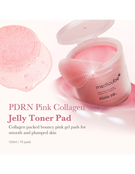 Medicube - PDRN Pink Collagen Gel Toner Pad