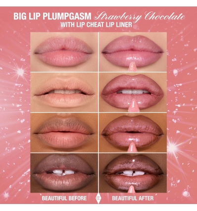 *SOBRE PEDIDO* (Strawberry Chocolate) Big Lip Plumpgasm