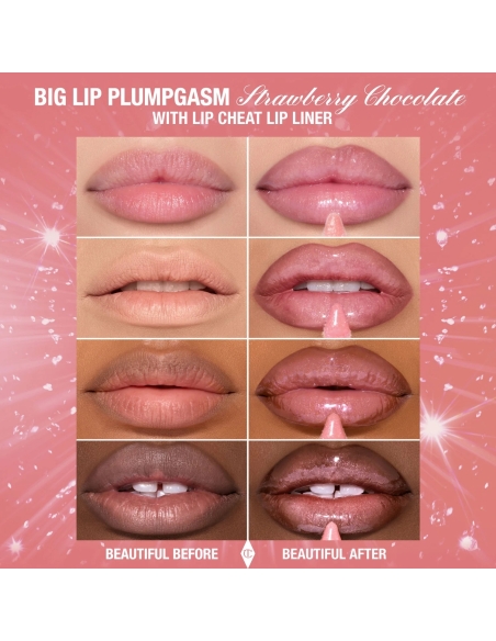 *SOBRE PEDIDO* (Strawberry Chocolate) Big Lip Plumpgasm *SOBRE PEDIDO* (Strawberry Chocolate) Big Lip Plumpgasm