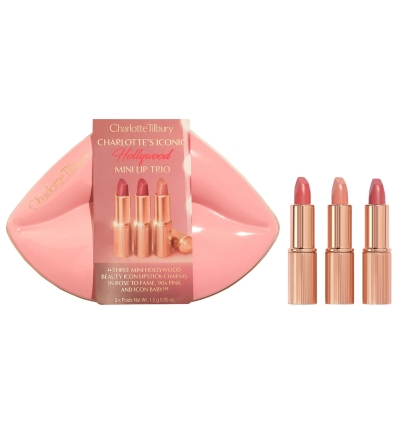 *SOBRE PEDIDO* Mini Iconic Hollywood Lipstick Trio Set