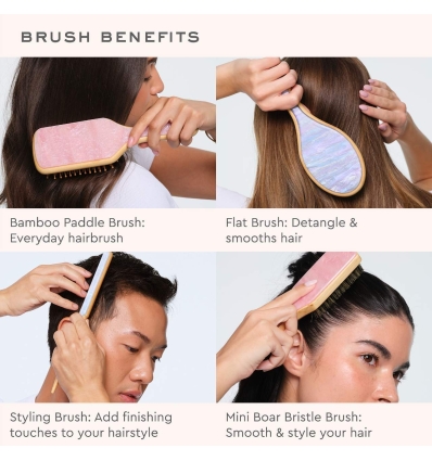 *SOBRE PEDIDO* Styling Hair Brush in Blue Sugar