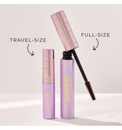 *SOBRE PEDIDO* (Mini Brown) Tartelette Lengthening & Tubing Mascara