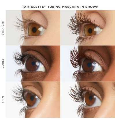 *SOBRE PEDIDO* (Mini Brown) Tartelette Lengthening & Tubing Mascara