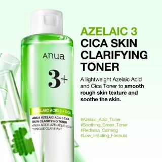 Anua - Azelaic 3 Cica Skin Clarifying Toner 2