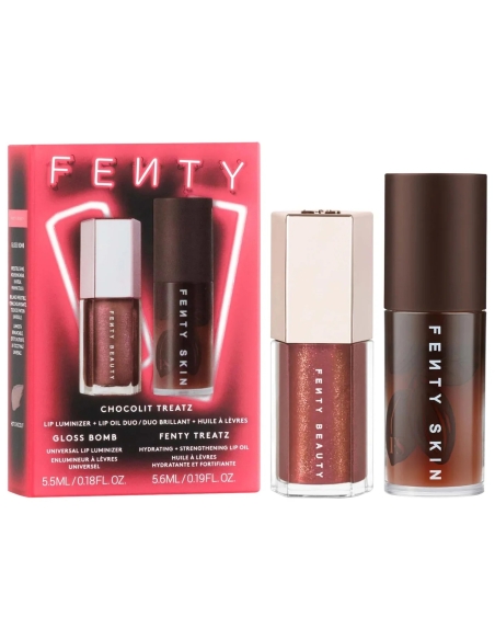 Chocolit Treatz Lip Luminizer + Lip Oil Duo