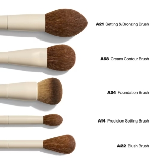 *SOBRE PEDIDO* Morphe X Ariel Signature Face 5-Piece Face Brush Set 2