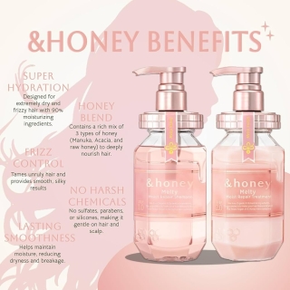 &Honey - Melty Moist Repair Hair Treatment 2