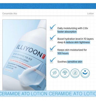 Illiyoon - Ceramide Ato Lotion