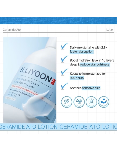 Illiyoon - Ceramide Ato Lotion