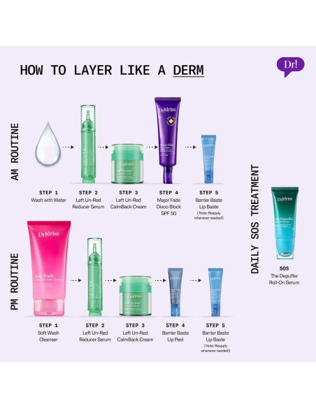 *SOBRE PEDIDO* Left Un-Red Reducer Face Serum