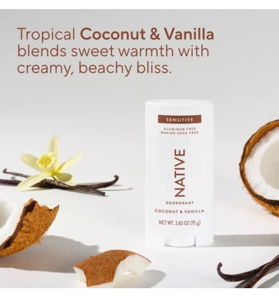 (Coconut & Vanilla) Sensitive Deodorant